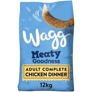 Wagg Meaty Goodness Adult Dog Dry Food Complete Chicken Dinner (12kg)