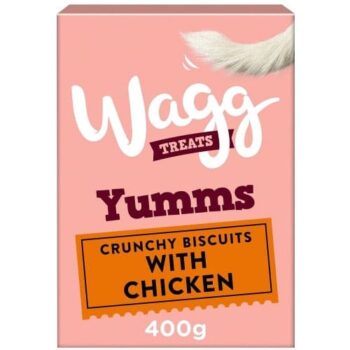 Wagg Yumms Treats Chicken (400g)