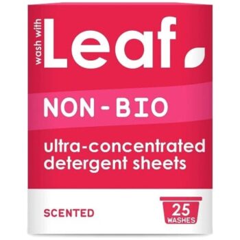 Wash with Leaf Non Bio Laundry Sheets 25