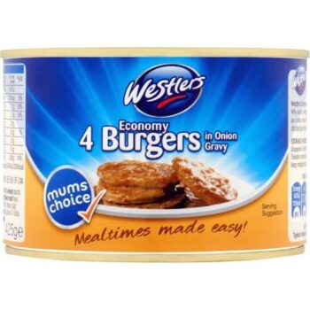 Westlers 4 Burgers in Onion Gravy