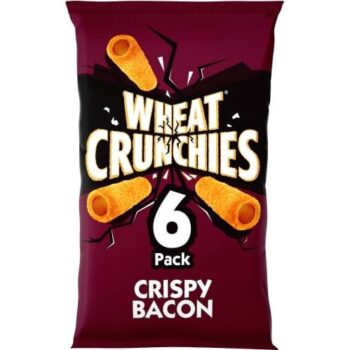Wheat Crunchies Crispy Bacon Multipack Crisps (6 x 20g)
