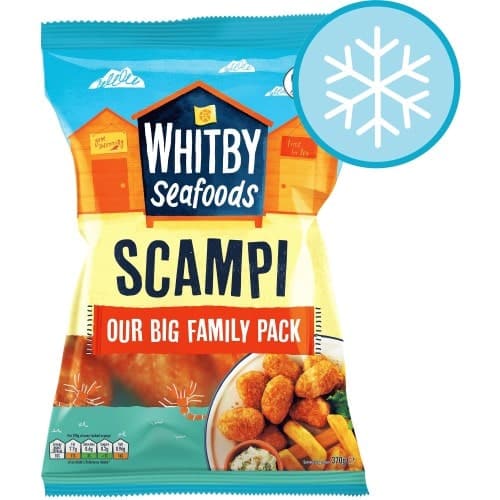 Whitby Seafoods Breaded Scampi (370g)
