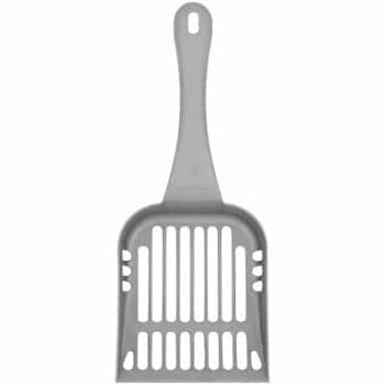Whitefurze Pet Scoop Silver