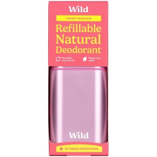 Wild Cherry Blossom Refillable Deodorant Starter Pack (40g)
