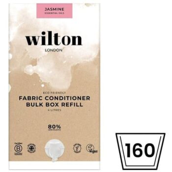 Wilton London BulkBox Fabric Conditioner Jasmine (4 Litre)