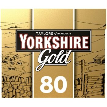 Yorkshire Taylors of Harrogate Yorkshire Gold 80 Tea Bags (80 x 250g)
