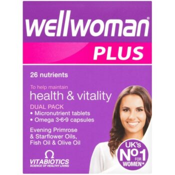 Vitabiotics Wellwoman Plus Omega 3.6.9 Tablets (56)