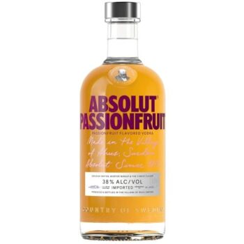 Absolut Passionfruit Flavored Swedish Vodka (70cl)