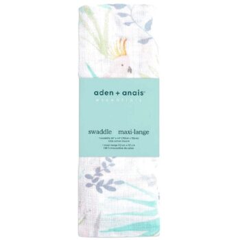 Aden + Anais Essentials Cotton Muslin Swaddle Blanket Tropicalia