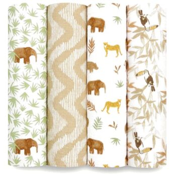 Aden + Anais Essentials Cotton Muslin Swaddle Blankets