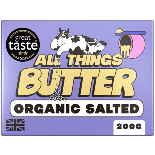 All Things Butter Organic Salted Butter (200g)