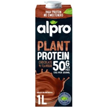 Alpro High Protein Chocolate Soya U.H.T. Drink (1 Litre)