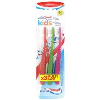 Aquafresh Kids Toothbrush Multipack 0-7 Years (3)