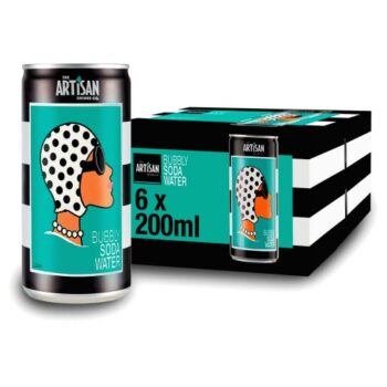 Artisan Drinks Co. Bubbly Soda Water (6 x 200ml)