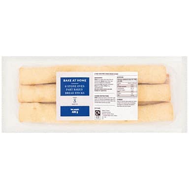 ASDA 6 Stone Oven Part Baked Bread Sticks (420g)
