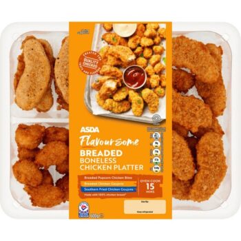 ASDA Breaded Boneless Chicken Platter