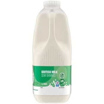 ASDA British Milk Semi Skimmed (6pts)