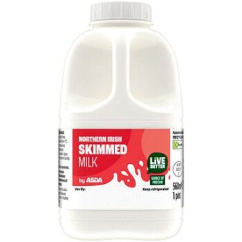 ASDA Northern Irish Skimmed Milk (1pt)
