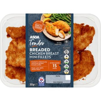 ASDA Tender Breaded Chicken Mini Fillets