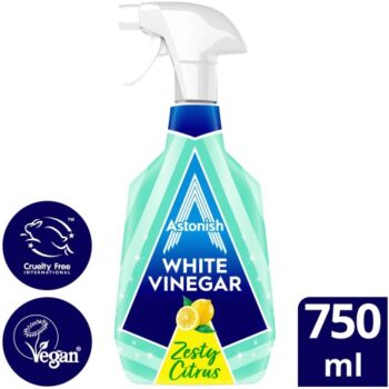 Astonish White Vinegar Multi Purpose Bursting with Zesty Citrus (750ml)