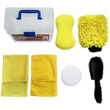 Auto Drive 6 Piece Car Cleaning Kit