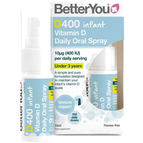 BetterYou D400 Kid's Vitamin D Daily Oral Spray under 3yrs (15ml)