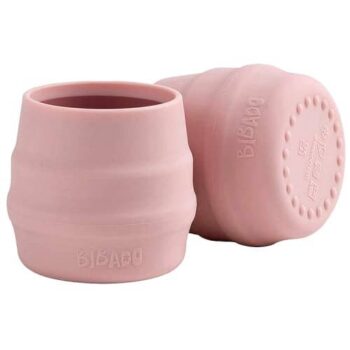Bibado Sippit Silicone Open Training Cup Two-pack Blush