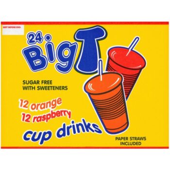 Big Time 24 Flavoured Cup Drinks (24 x 200ml)