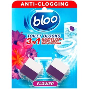 Bloo Flowers In Cistern Duo Blocks (2 x 50g)