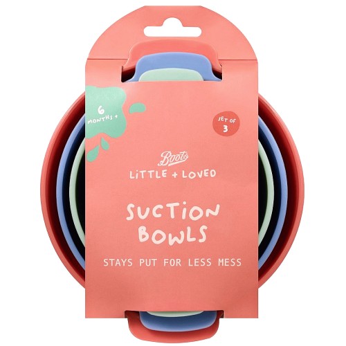 Boots Baby Little + Loved Baby Suction Bowl Set (3)