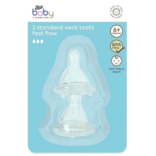 Boots Baby Standard Neck Fast Teat (2)
