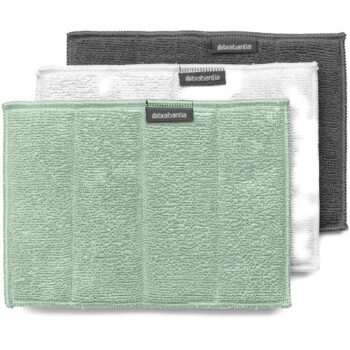 Brabantia Sinkside Microfibre Cleaning Pads Jade Green