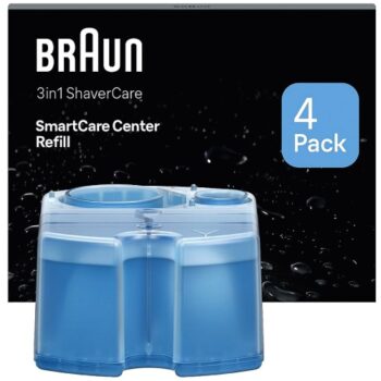 Braun 3in1 ShaverCare SmartCare Center Refill Cartridges Hygienic Cleaning (4)