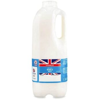British Whole Milk 3.7% Fat
