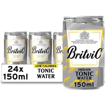 Britvic Low Calorie Tonic Water (24 x 150ml)