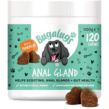 Bugalugs Anal Gland Chews For Dogs (120 x 300g)