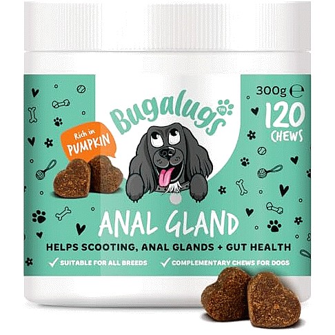 Bugalugs Anal Gland Chews For Dogs (120 x 300g)