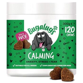 Bugalugs Calming Chews For Dogs (120 x 300g)