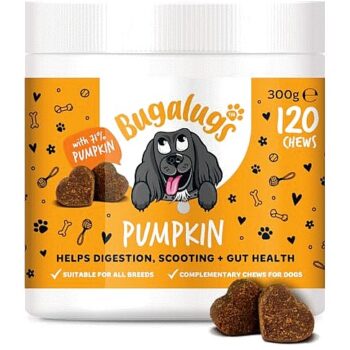Bugalugs Pumpkin Chews For Dogs (120 x 300g)