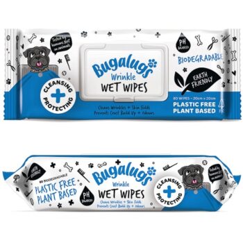 Bugalugs Wrinkle Dog And Cats Wipes (80)