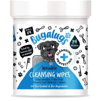 Bugalugs Wrinkle Dog & Cat Wipes