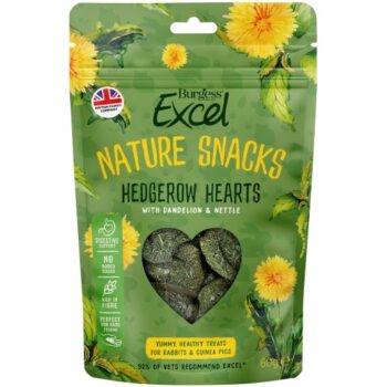 Burgess Excel Hedgerow Hearts Treats (60g)