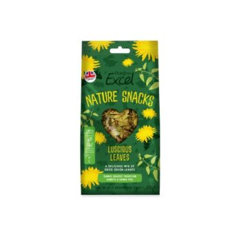 Burgess Excel Nature Snacks Small Animal Treats Luscious Leaves