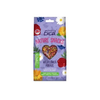 Burgess Excel Nature Snacks Small Animal Treats Wildflower Forage
