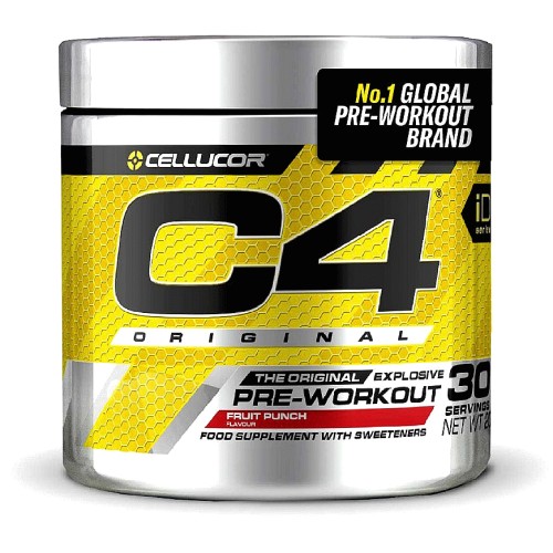 C4 Original Pre-Workout Fruit Punch (204g)