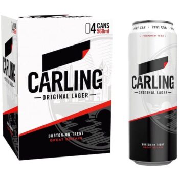 Carling Lager Can (4 x 568ml)