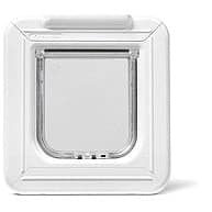 Cat Mate Elite Microchip Cat Flap With Timer Control White