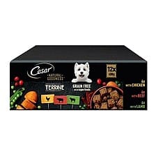 Cesar Natural Goodness Grain Free Wet Dog Food Tin Mixed In Loaf (12 x 400g)