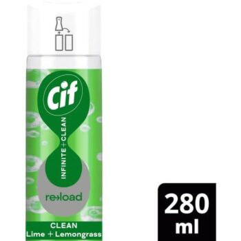Cif Infinite Clean All in One Cleaner Reload Lime & Lemongrass (280ml)