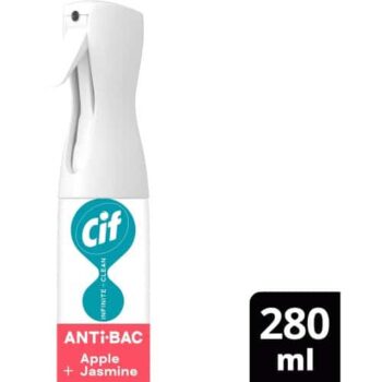 Cif Infinite Clean Anti-Bac Apple & Jasmine Spray (280ml)